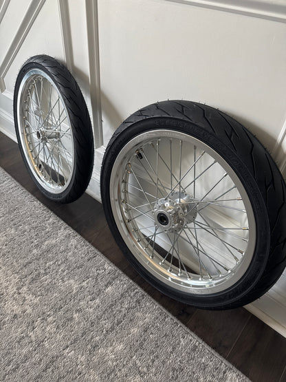 Chrome rim Supermoto's - Light Bee X Talaria MX4/MX3/X3/Eride 3.0/Sr