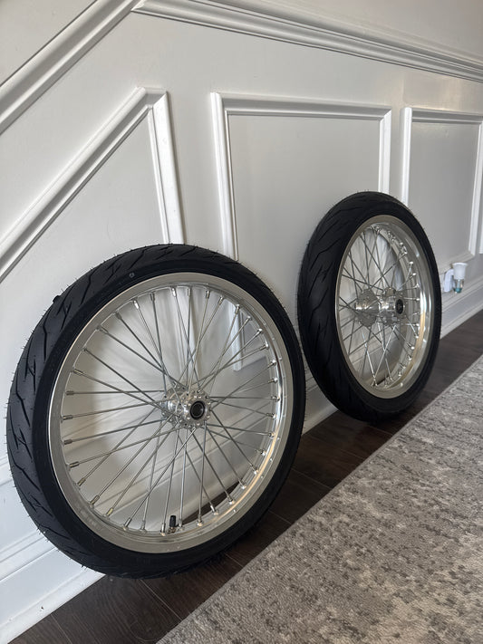 Chrome rim Supermoto's - Light Bee X Talaria MX4/MX3/X3/Eride 3.0/Sr